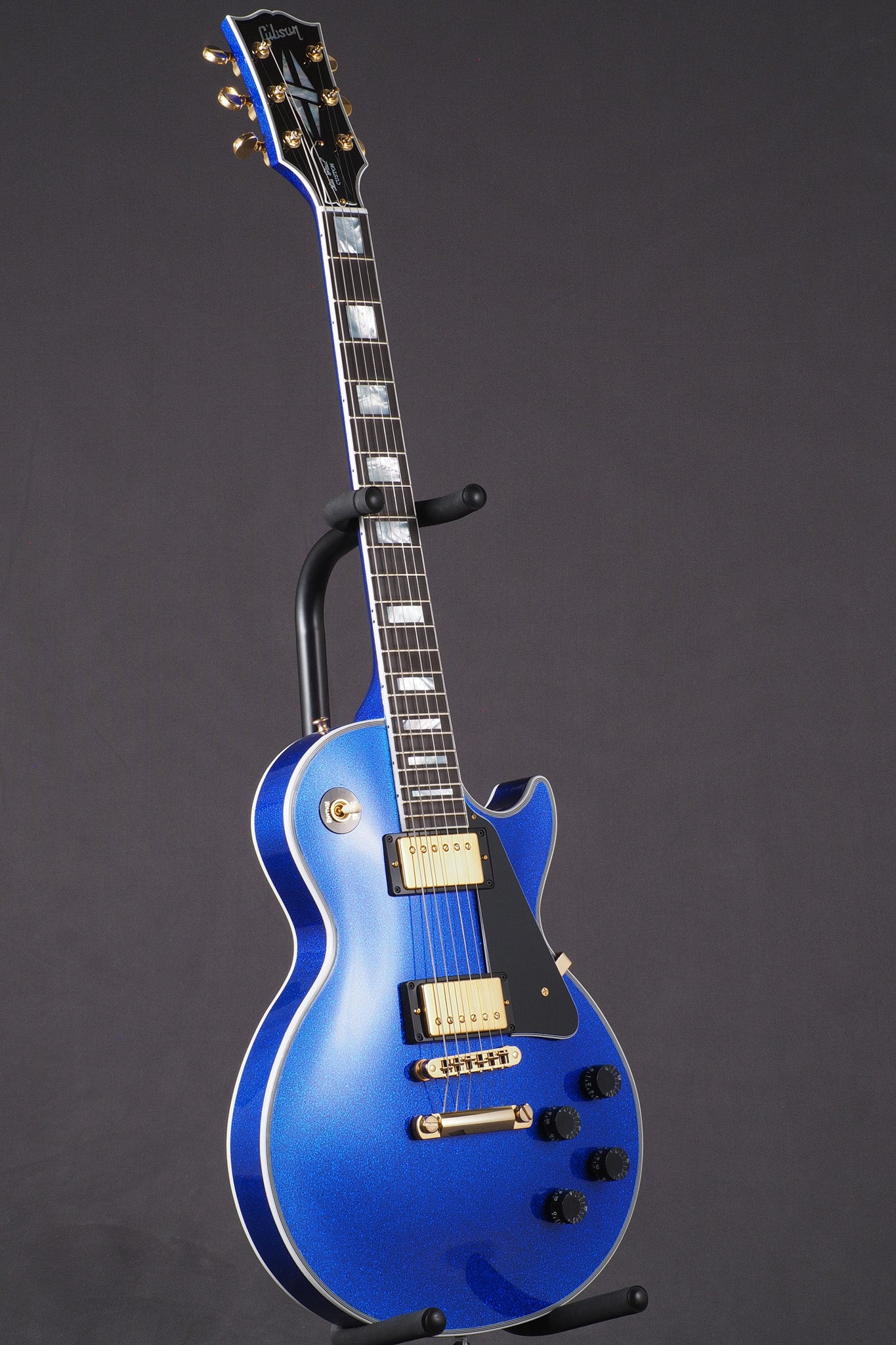 Les Paul Custom - Dark Blue Sparkle