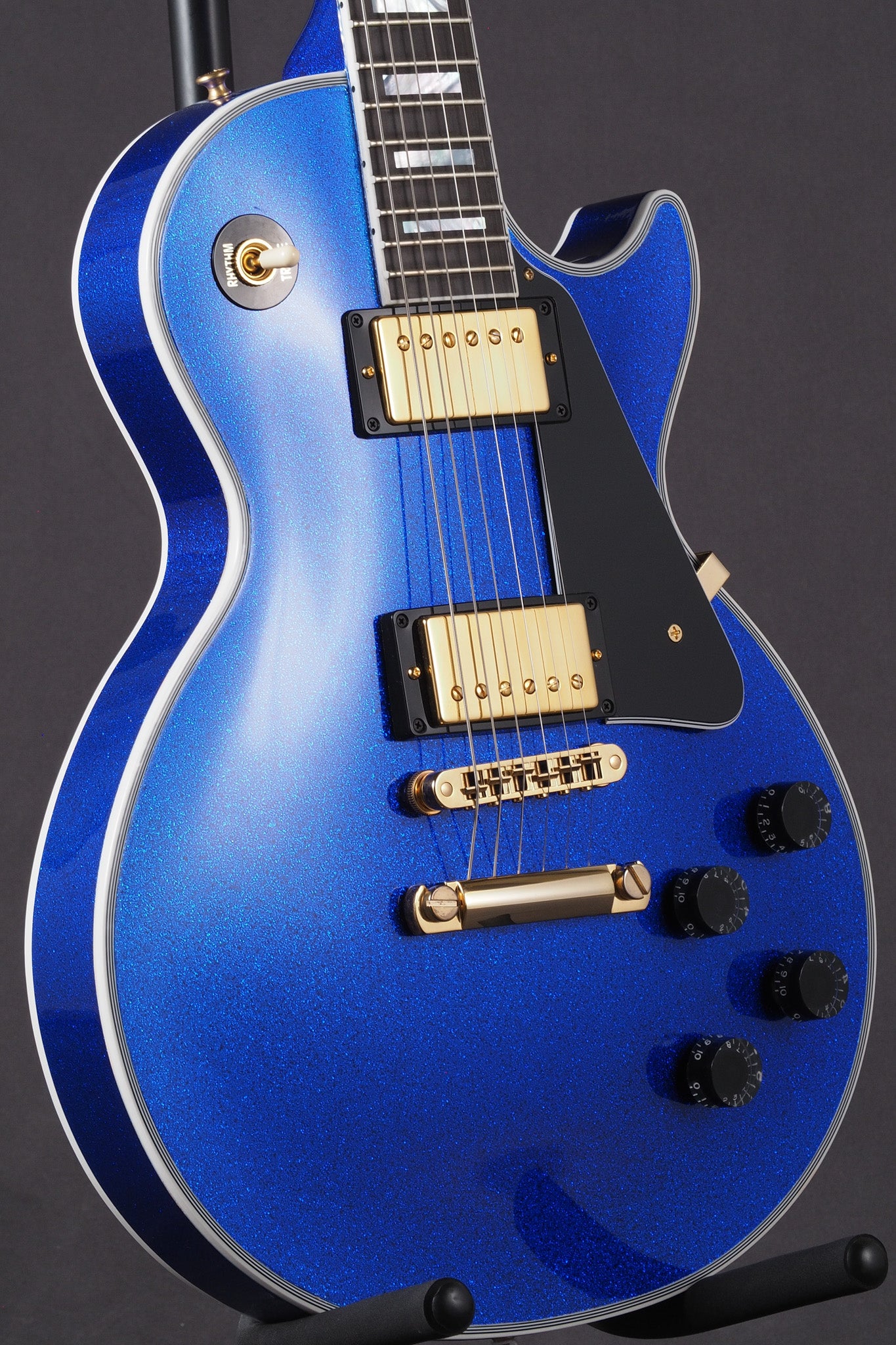 Les Paul Custom - Dark Blue Sparkle